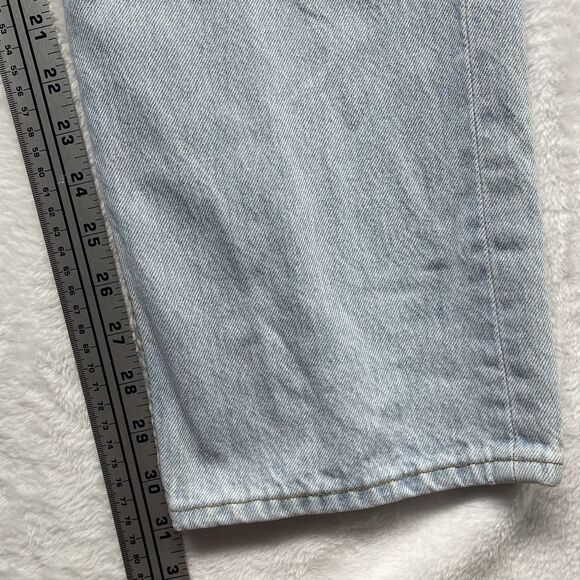 Vintage 501 Levis Jeans Denim Men’s 32”x31” Button Fly USA 1991 Light Wash - Picture 5 of 12